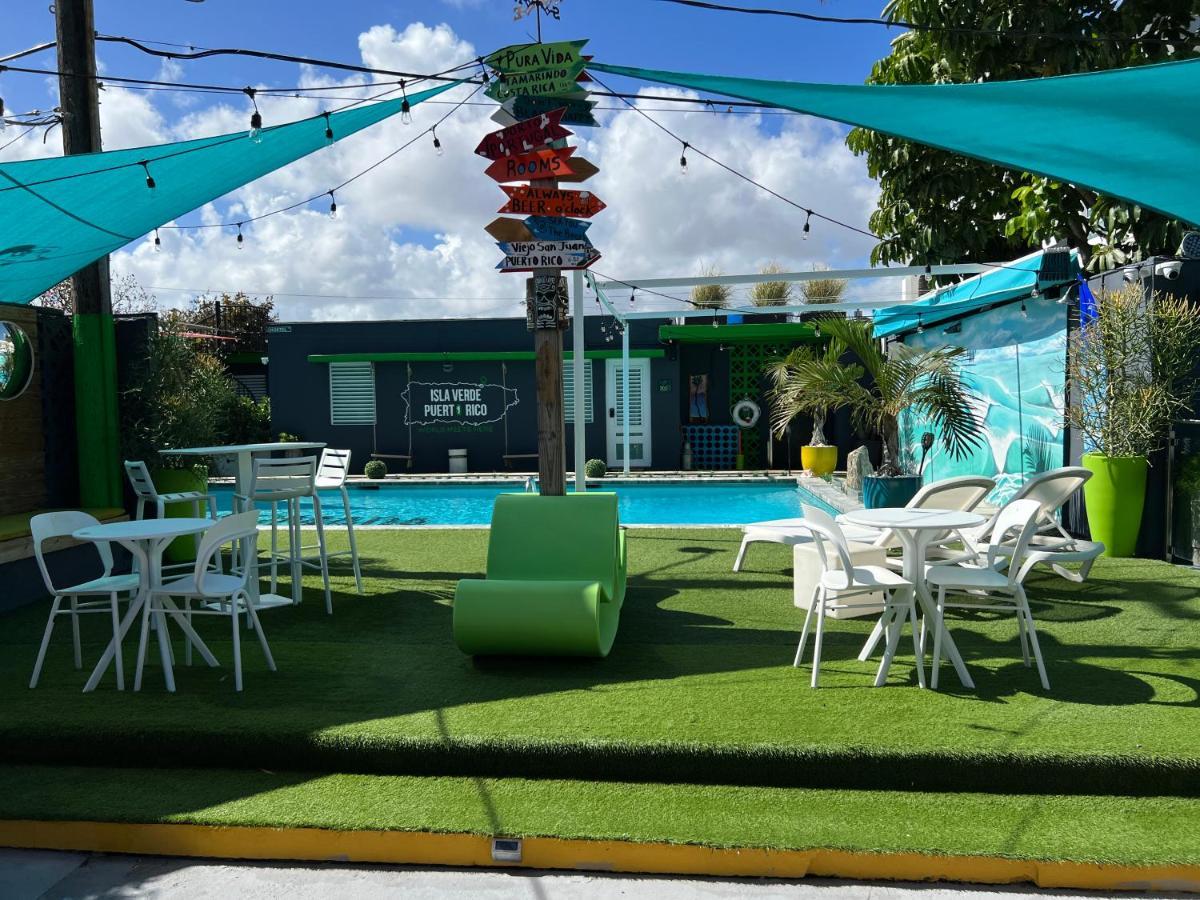 Nomada Beach Hostel- Isla Verde 산후안 외부 사진