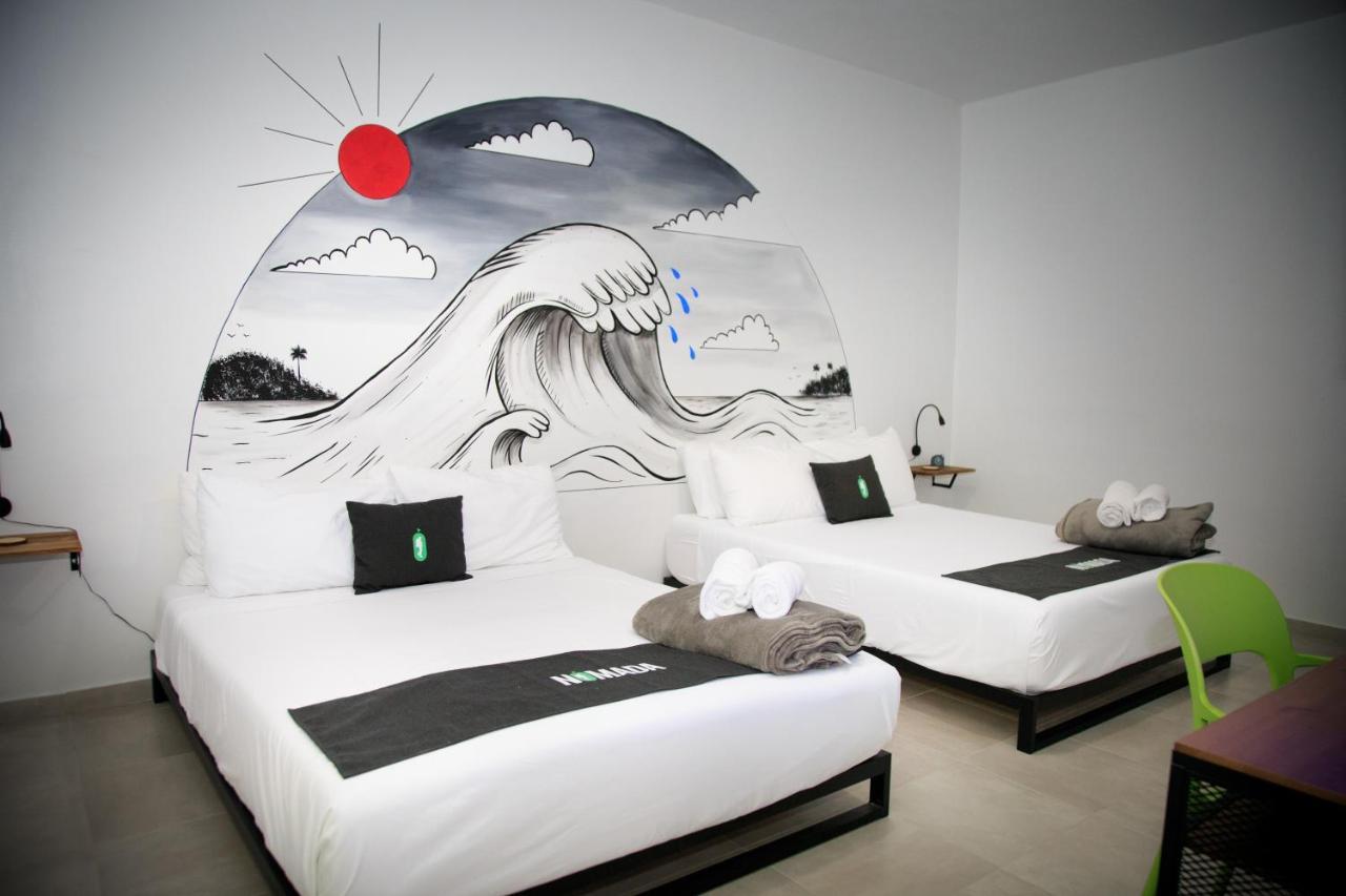 Nomada Beach Hostel- Isla Verde 산후안 외부 사진